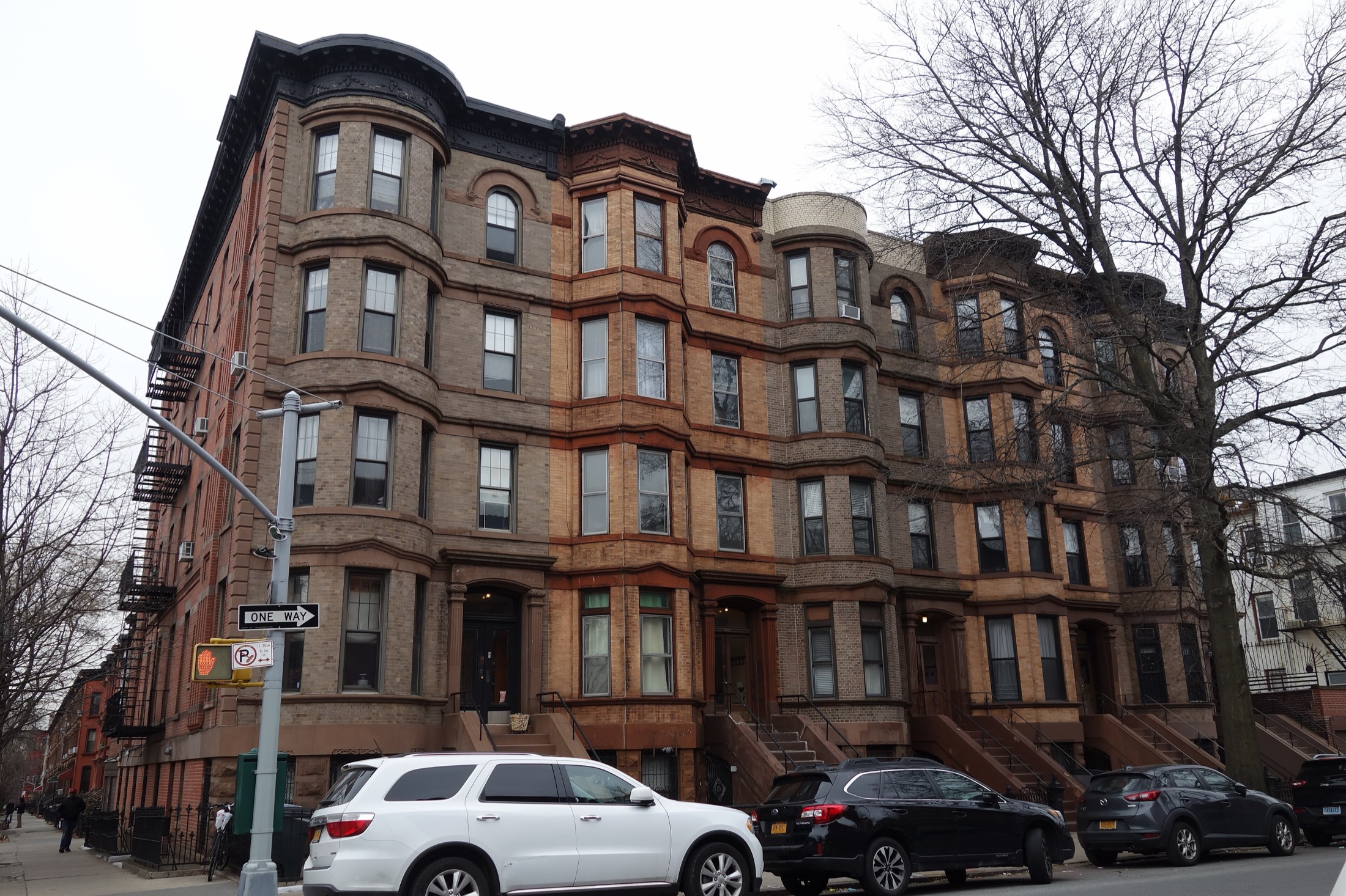 Brooklyn brownstone corner